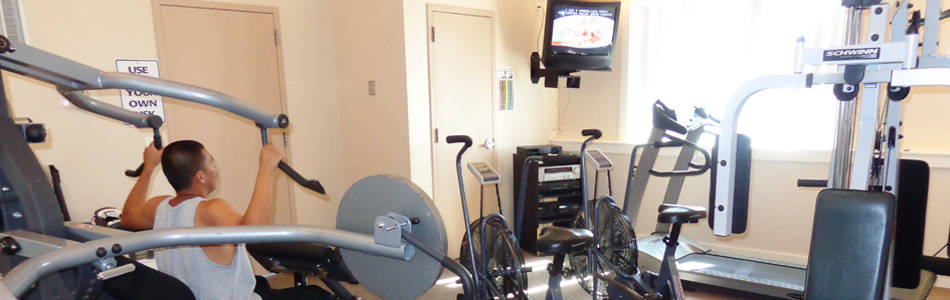 Work out in our Weight Room